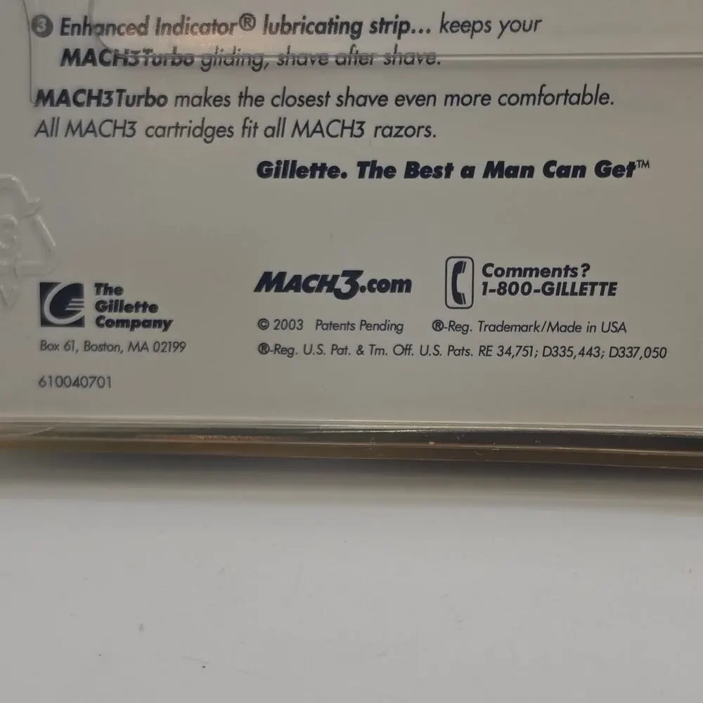 gillette sealed vintage